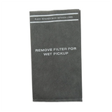 38737 Dust Filter Bags 9Pcs For Craftsman 2 To 2.5 Gallon Wet/Dry Vacuums, Comes With 3 Retaining Bands,Part# 9-3873