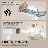 5-Speed Portable LCD Screen Garment Steamer - Household Electric Steam Iron Brush with Vertical Steaming Function