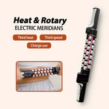 Muscle Massage Roller with Red Light Therapy - Deep Heat Compression & Meridian Massage Stick Muscle Soreness Relief Relaxation