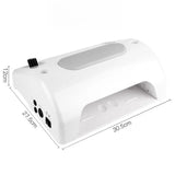 Professional Manicure Vacuum Cleaner Women Electric Nail Sander Rechargeable Nails Dust Collector Nail Prosthetic Equipment