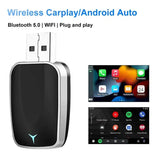 Plug And Play Connect 2026 2In1 Wireless Carplay Android Auto Adapter Universal For Nissan