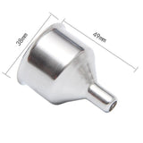100pcs Stainless Steel Mini Hip Flask Funnel Wine Pot Filler for Flasks Bottles