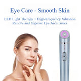 High Frequency Vibration Eye Massager Electric Eyes Massage Instrument Women Skin Beauty Equipment Dark Circles Removal Devices