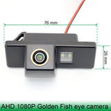 Golden-FishEye Rear View Camera For NISSAN Juke F15 QASHQAI Geniss Pathfinder X-TRAIL T31 Sunny Patrol Royale C4 C5 C-Triomphe