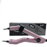 24mm Mini Hair Extension Iron – Adjustable Temp. Black Keratin Bonding Tool with Sharp Heating Tip for Fusion Use Best Tool