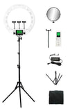 Y Ring lamp 55cm 100W 22" Remote Control Ring Light Kit Super Bright LED Ring Lamp For Makeup Beauty Nail handbag & Tripod FE640