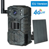 H2 4G LTE APP Wireless Wildlife Hunting Trail Camera 2.7K HD 14MP Infrared Night Vision Telescope PIR Detection with Solar Panel