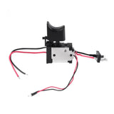 Trigger Switch New DC 7.2V- 24 V 16A Electric Drill Control Switch Cordless Trigger Switch With Small Light