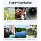 High-Power Submersible Water Pump Electric Drainage & Dirty Water Pump for Flood, Basement, Pond, Well & Irrigation