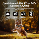 New multifunctional dog training and barking collar dual-phase communication display dog status Remote dog training Collar
