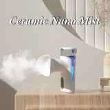 Portable Eye Massager Well Being Relaxation Eyes Moisturizer Massagers Steam Nano Sprayer Fatigue Recovery Facial Vaporizer