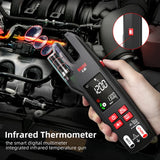 Professional Digital Clamp Multimeter U6 600A AC/DC Voltage Resistance Capacitance Diode Tester Electronic Measuring Instrument