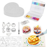 DIY Magic Puffy Paint With Drawing Pens With Easel Foam Texture Blank Painting Paper Handicraft Magic Texture Painting Kit