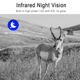 H2 4G LTE APP Wireless Wildlife Hunting Trail Camera 2.7K HD 14MP Infrared Night Vision Telescope PIR Detection with Solar Panel