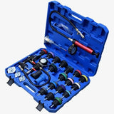 34 Pieces, 28 Pieces, Car Water Tank Pressure Gauge, Water Tank Leak Detector, Testing Tool, Antifreeze Replacement Machine