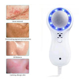 Cryotherapy Skin Cooling Machine Cold Compress Blue Photon Skincooler Face Calming Care Ice Cooler Reduce Swelling Shrink Pore