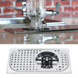114mm Diameter 201 Stainless Steel Milk Tea Cup Washer Cleaner Glass Rinser G1/2in