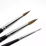 A Labs Porcelains Ceramics Brush Pen 0# 6# 8# Finest Sables Porcelains Brush Ceramics Resins Teeths Brush