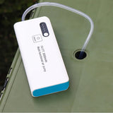 Air Pump Fishing Aerator Oxygenated Live Baits Aquarium Tool Multi-function Mobile Oxygen Flushing Pump with Lamp
