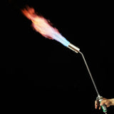 Propane Heating Torch, Stainless Steel Liquefied Gases Combustion Torch with 2m Stainless Steel Hose, 700mm Length,
