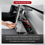 For Tesla Model Y Juniper 2025 Model 3 Highland 2024 2025 Accessories Under Screen Storage Organizer-Hideable Design