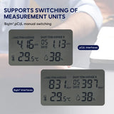 Mini Radon Gas Detector Ionic Technology Radon Long Term Average/Radon Short Term Average 2* AAA Battery (Not Included)