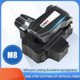 M8 Fiber Cleaver High Precision Fiber Optic Cleaving Tool Fully Automatic Fiber Fusion Splicer Cutter Cold Cut Hot Melt