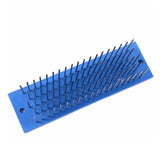 Professional Blue Hair Hackle with 93 Pcs Needles for Comb Machine Weft,Small Steel Comb Best Tool