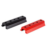 Angeleyes 90mm Dovetail Plate with 1/4 thread/M8 Thread/7mm Hole for Astro Telescope Finder/Guide Scope Black/Red for Choice