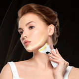 Portable Neck Cervical Massager Microcurrent Neck Massage Devices Vibrating Face Lifting Machine Skincare Facials Equipment