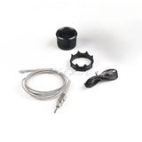 Car Modification Digital Exhaust Temperature Gauge 52mm LED Blue Light Exhaust Temperature Gauge EGT Sensor