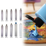 Empty Aluminum Paint Tubes Compact Convenient Easy Open Caps Packing Sample Bottles Portable for Handcream Storing Gouaches Trip