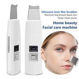 Skin Scrubber Ultrasonic Facial Cleaner Acne Blackhead Removal Ion Deep Clean Skin Care Device Face Lift Home Beauty Instrument