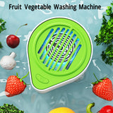 Capsule Shape Fruit Vegetable Washing Machine Household Food Purifier Cleaner ABS Eco-Friendly Kitchen Tool