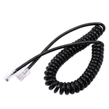 8pin Microphone Cable Cord for Icom Mobile Radio Speaker Mic HM98 HM133 HM133v HM133s DTMF for IC2200H IC2800H/V8000 XQF