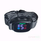 Smart Dog Bark Control Collar Rechargeable Magnetic Charging Duo Vibration Mode Warning Tone Color Screen Design