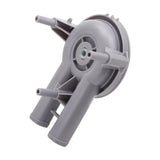 2Pcs 36863 Washing Machine Drain Pump Replacement Dual Outlets Automatic Drainage DIY Fit for Whirlpool Maytag Kenmore