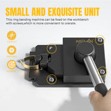 Multi-Function Ring Bender Tool Kit Metal Ring Bending Machine Tool Set Jewelry Repairman Copper Silver Gold Strip Bending Tools