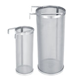 300 Micron Stainless Steel Homemade Brew Beer Hop Mesh Filter Strainer with Hook