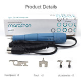 Professional 40K RPM Lab Micro Motor Handpiece Marathon SH37L-M45 Motor Handpiece Lab Electric Micromotor Denture Polishing Tool