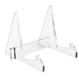 Acrylic Books Bookshelf Tablet Book Display Stand Acrylic Photo Frame Brochure Artwork Holder Organizer  Home Storage