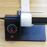 Electric Label Rewinder Automatic Rewinder Paper Rolling Machine Washing Label Paper Strip Code Rewinder Label Rolling Machine