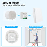 wifi mini on-off switch 16A10A smart graffiti dual control remote voice switch switch modification parts WiFi mini on-off switch