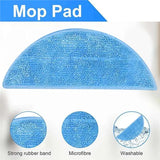 Washable Cleaning Mop Pad Microfiber Mop Cloths For Ilife A30 Pro Vacuum Cleaner Replacement Parts