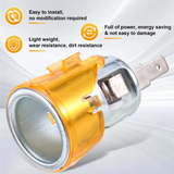 Car Cigarette Lighter Base Cigarette Lighter Socket Plug Elements Bezel 51167052720 For MINI Car Accessories