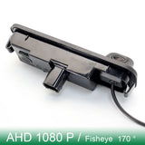 For Ford Focus 2 3 Hatchback Sedan 2012 2013 / SW Escort 2015 AHD 1080P Trunk Handle Car Backup Rear View Camera HD Night Vision