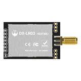 DXLR03 433475Mhz Lora Module 10KM Long Range Transmission Power 27Dbm Uart Serial Port AT ASR6601