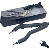 24mm Mini Hair Extension Iron – Adjustable Temp. Black Keratin Bonding Tool with Sharp Heating Tip for Fusion Use Best Tool