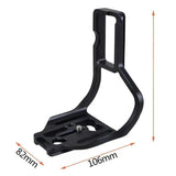 Compatible With For Nikon D800/D800E/D810, L-Shaped Vertical Camera For Head With Quick-Release Plate And Battery