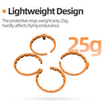 Anti-collision Propeller Guard Quick Release Full Surround Protector Bumper Anti-drop Lightweight Protection Rings for DJI Flip